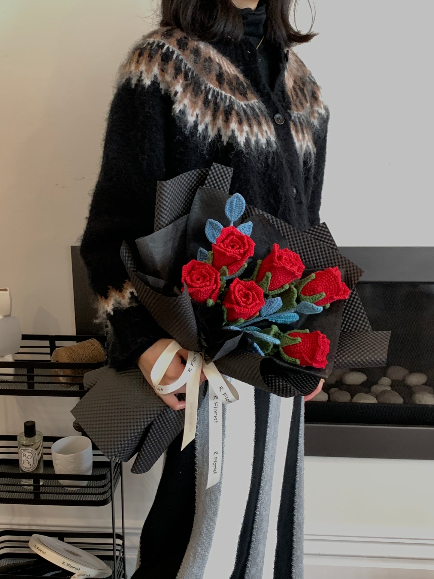 Romantic Rose Crochet Flower Bouquet| Valentine's Day| Anniversary