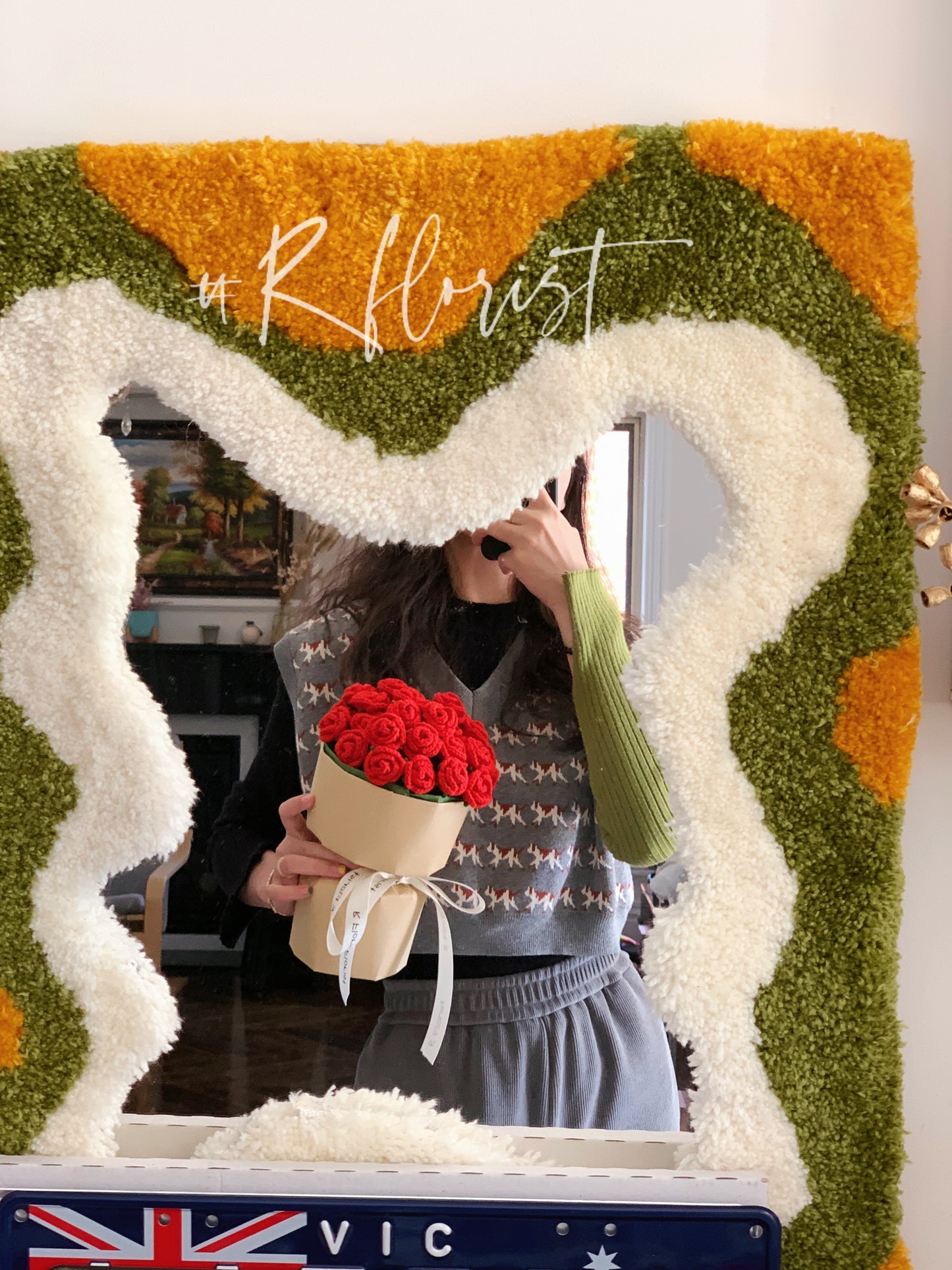 mini Roses Crochet Bouquet| preserved flower